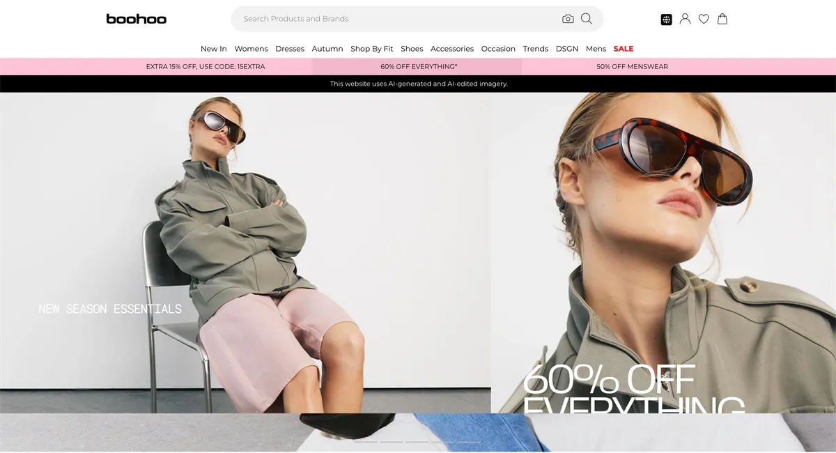 Boohoo Group multi-brand returns portal and logistics management system